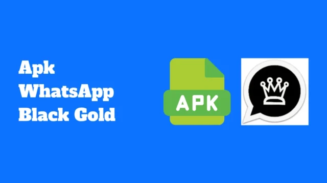 Apk WhatsApp Black Gold pour Android